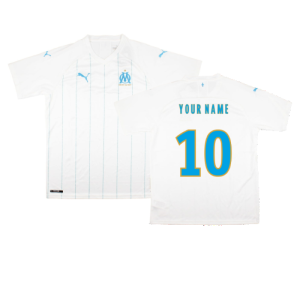 2019-2020 Marseille Home Shirt (Your Name)