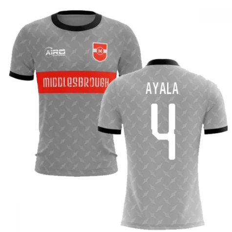 2024-2025 Middlesbrough Away Concept Football Shirt (Ayala 4)