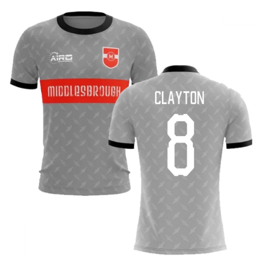 2024-2025 Middlesbrough Away Concept Football Shirt (Clayton 8)