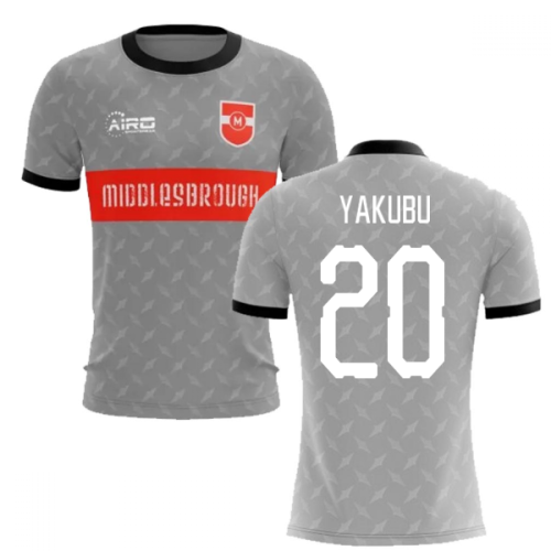 2024-2025 Middlesbrough Away Concept Football Shirt (Yakubu 20)