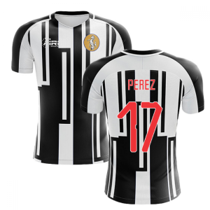 2024-2025 Newcastle Home Concept Football Shirt (PEREZ 17)