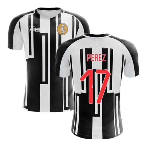 2024-2025 Newcastle Home Concept Football Shirt (PEREZ 17)