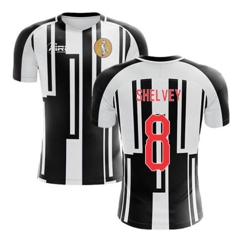 2025-2026 Newcastle Home Concept Football Shirt (SHELVEY 8)