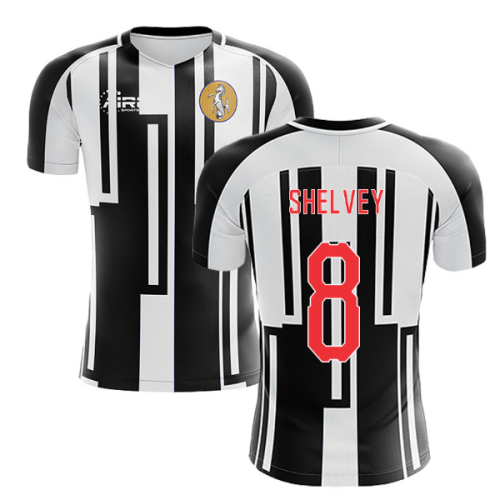 2024-2025 Newcastle Home Concept Football Shirt (SHELVEY 8)