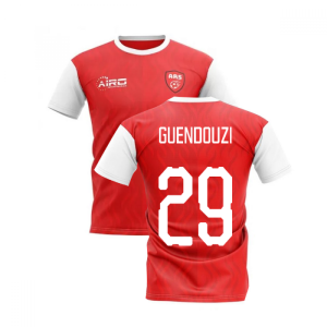 2024-2025 North London Home Concept Football Shirt (GUENDOUZI 29)