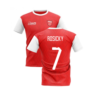 2025-2026 North London Home Concept Football Shirt (ROSICKY 7) 2025-2026 North London Home Concept Football Shirt (ROSICKY 7)