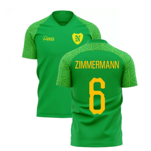 2024-2025 Norwich Away Concept Football Shirt (ZIMMERMANN 6)