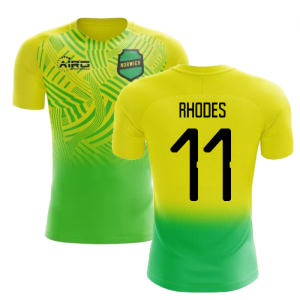 2024-2025 Norwich Home Concept Football Shirt (Rhodes 11)