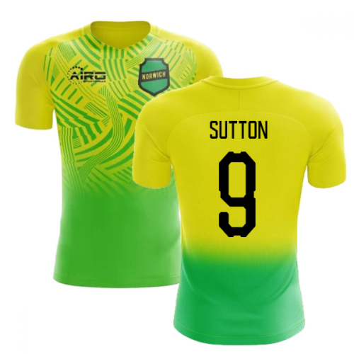 2024-2025 Norwich Home Concept Football Shirt (Sutton 9)