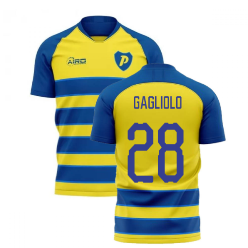 2024-2025 Parma Home Concept Football Shirt (GAGLIOLO 28)