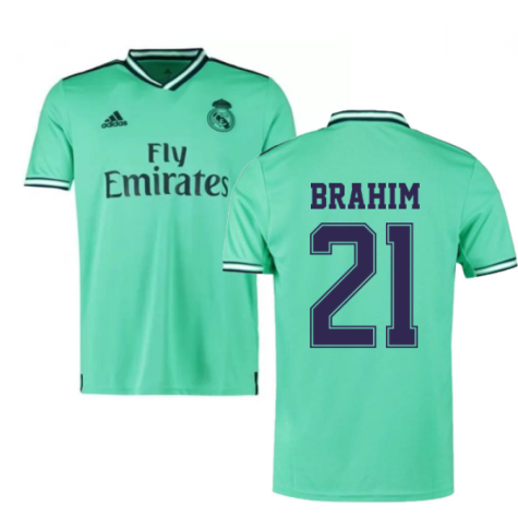 2019-2020 Real Madrid Adidas Third Football Shirt (BRAHIM 21)