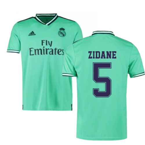 2019-2020 Real Madrid Adidas Third Football Shirt (ZIDANE 5)