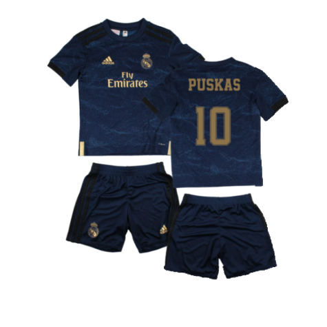 2019-2020 Real Madrid Away Mini Kit (PUSKAS 10)