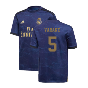 2019-2020 Real Madrid Away Shirt (Kids) (VARANE 5)