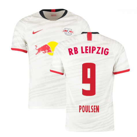 2019-2020 Red Bull Leipzig Home Shirt (POULSEN 9)