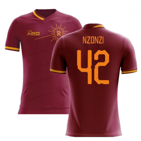 2024-2025 Roma Home Concept Football Shirt (NZONZI 42)