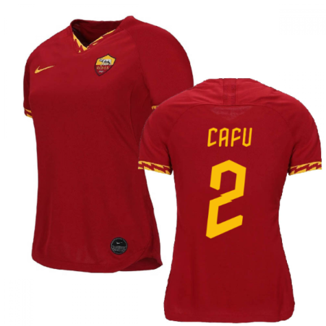 2019-2020 Roma Home Nike Ladies Shirt (CAFU 2)