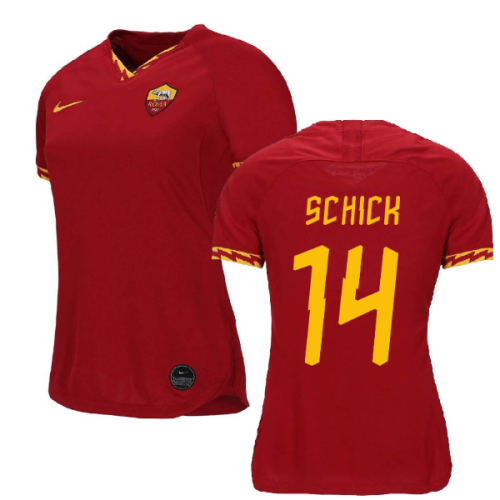 2019-2020 Roma Home Nike Ladies Shirt (SCHICK 14)