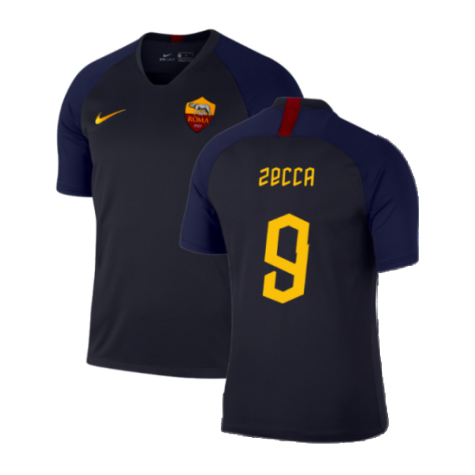 2019-2020 Roma Training Shirt (Dark Obsidian) (Zecca 9)