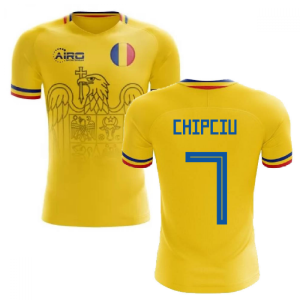 2024-2025 Romania Home Concept Football Shirt (Chipciu 7)