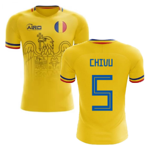 2024-2025 Romania Home Concept Football Shirt (Chivu 5)