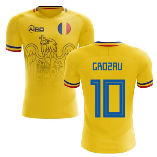 2024-2025 Romania Home Concept Football Shirt (Grozav 10)