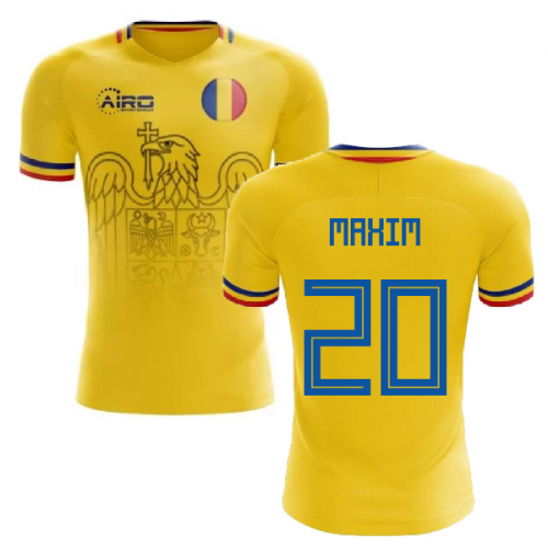 2024-2025 Romania Home Concept Football Shirt (Maxim 20)