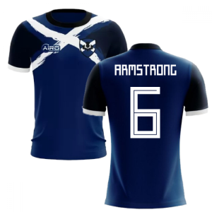 2024-2025 Scotland Flag Concept Football Shirt (Armstrong 6)