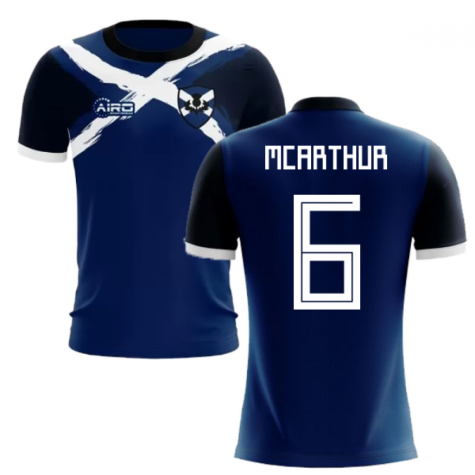 2024-2025 Scotland Flag Concept Football Shirt (McArthur 6)