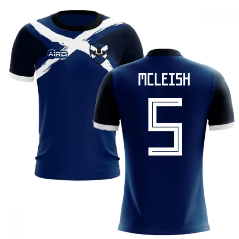 2024-2025 Scotland Flag Concept Football Shirt (McLeish 5)