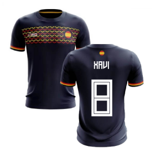 2025-2026 Spain Away Concept Football Shirt (Xavi 8) 2025-2026 Spain Away Concept Football Shirt (Xavi 8)