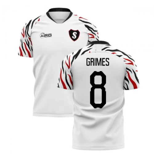 2024-2025 Swansea Home Concept Football Shirt (Grimes 8)