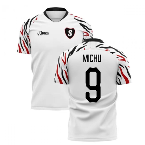 2024-2025 Swansea Home Concept Football Shirt (Michu 9)