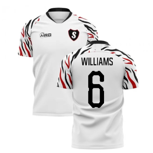 2024-2025 Swansea Home Concept Football Shirt (Williams 6)