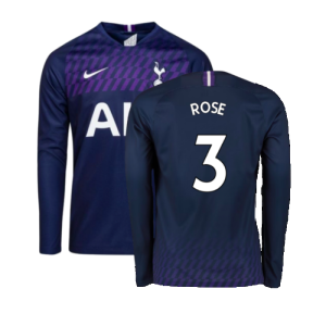 2019-2020 Tottenham Long Sleeve Away Shirt (ROSE 3)