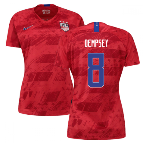 2019-2020 USA Away Nike Womens Shirt (Dempsey 8)