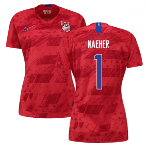 2019-2020 USA Away Nike Womens Shirt (Naeher 1) 2019-2020 USA Away Nike Womens Shirt (Naeher 1)