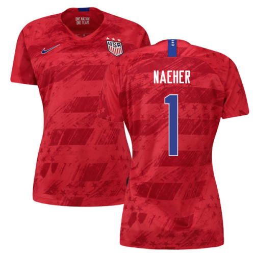 2019-2020 USA Away Nike Womens Shirt (Naeher 1)