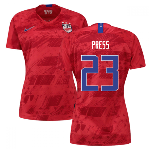 2019-2020 USA Away Nike Womens Shirt (Press 23)