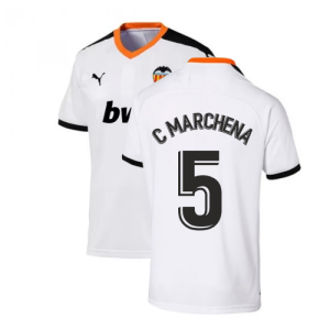 2019-2020 Valencia Home Puma Shirt (Kids) (C MARCHENA 5)