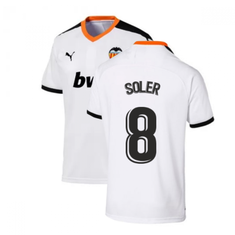 2019-2020 Valencia Home Puma Shirt (Kids) (SOLER 8)