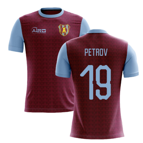 2024-2025 Villa Home Concept Football Shirt (Petrov 19)