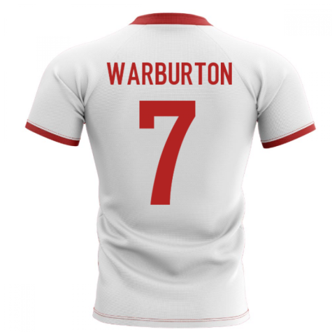 2024-2025 Wales Flag Concept Rugby Shirt (Warburton 7)