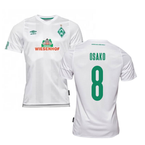 2019-2020 Werder Bremen Away Football Shirt (OSAKO 8)