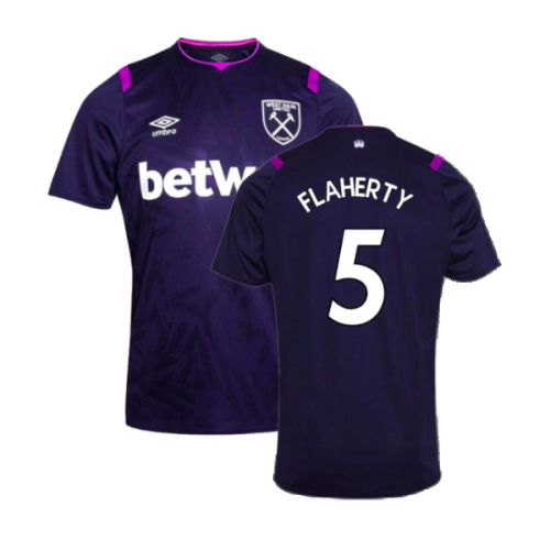 2019-2020 West Ham Third Shirt (Flaherty 5)