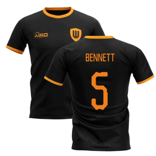 2024-2025 Wolverhampton Away Concept Football Shirt (BENNETT 5)