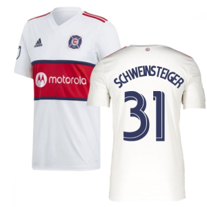 2019 Chicago Fire Adidas Away Football Shirt (SCHWEINSTEIGER 31)