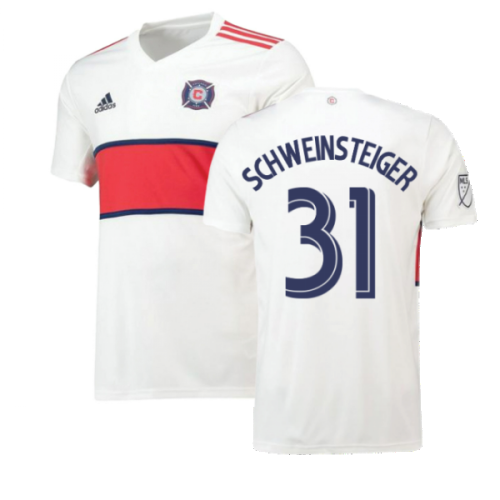 2019 Chicago Fire Adidas Away Football Shirt (SCHWEINSTEIGER 31)