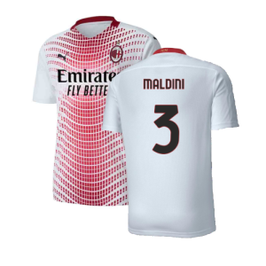 2020-2021 AC Milan Away Shirt (MALDINI 3)