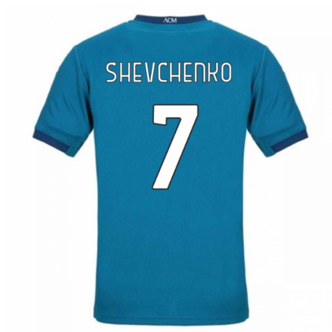 2020-2021 AC Milan Puma Third Shirt (Kids) (SHEVCHENKO 7)